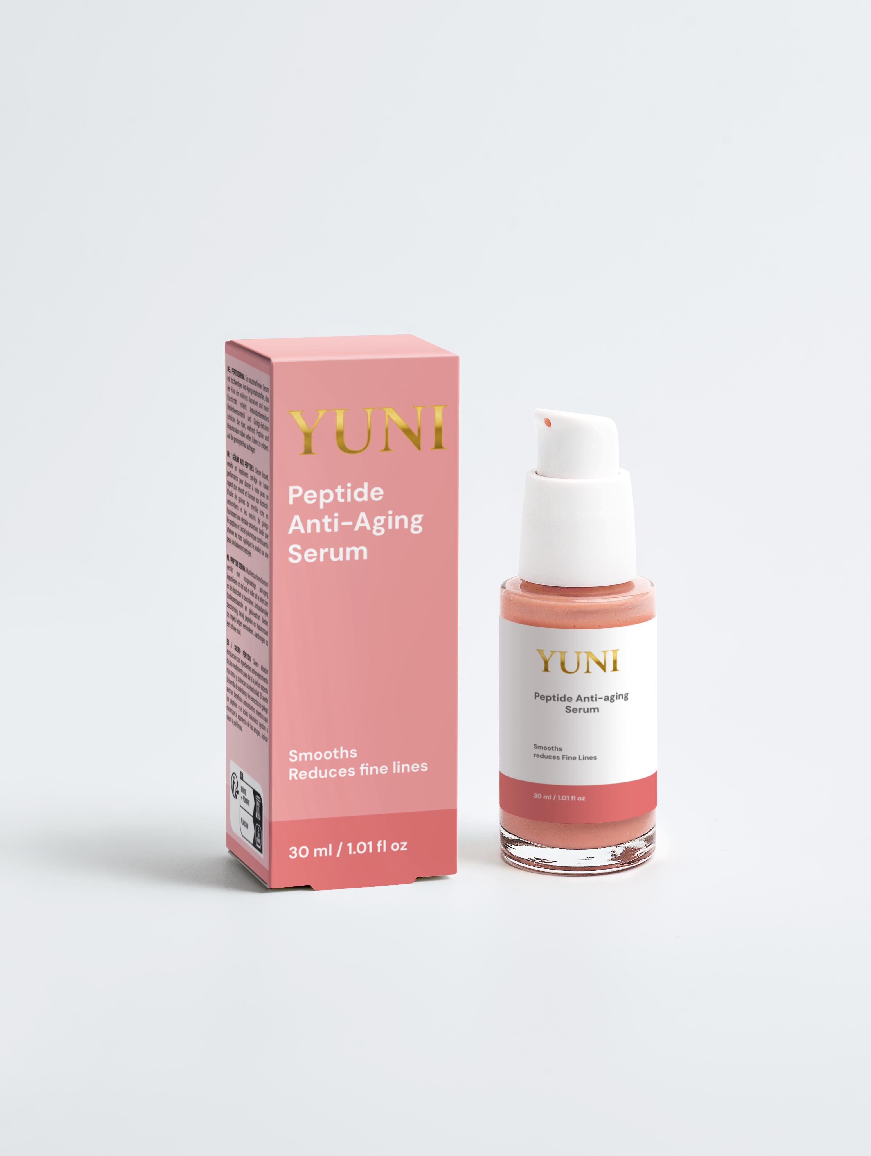 Antienvejecimiento con Péptidos | Peptide Anti-Aging Serum - YUNI.